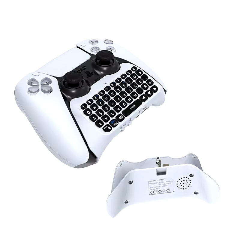 Wireless Keyboard for PS5 Controller 