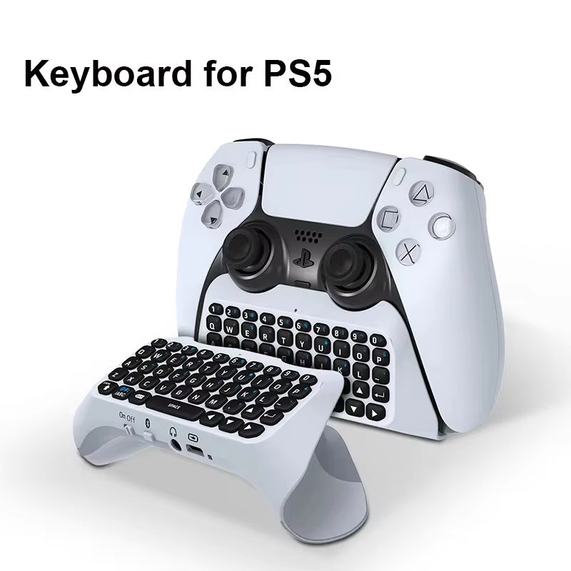 Wireless Keyboard for PS5 Controller 