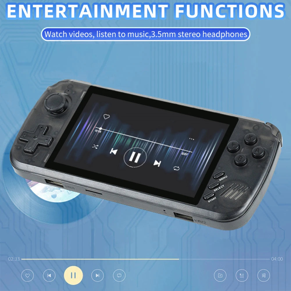 X39 Pro Portable Handheld Game Console - Play 4000+ Games on a 4.5-Inch Screen!