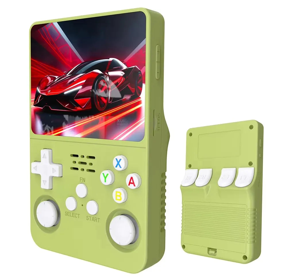 Ultimate Open Source R36S Retro Handheld Game Console - 3.5" IPS Screen, 64GB/128GB Games, Portable Gaming on the Go!