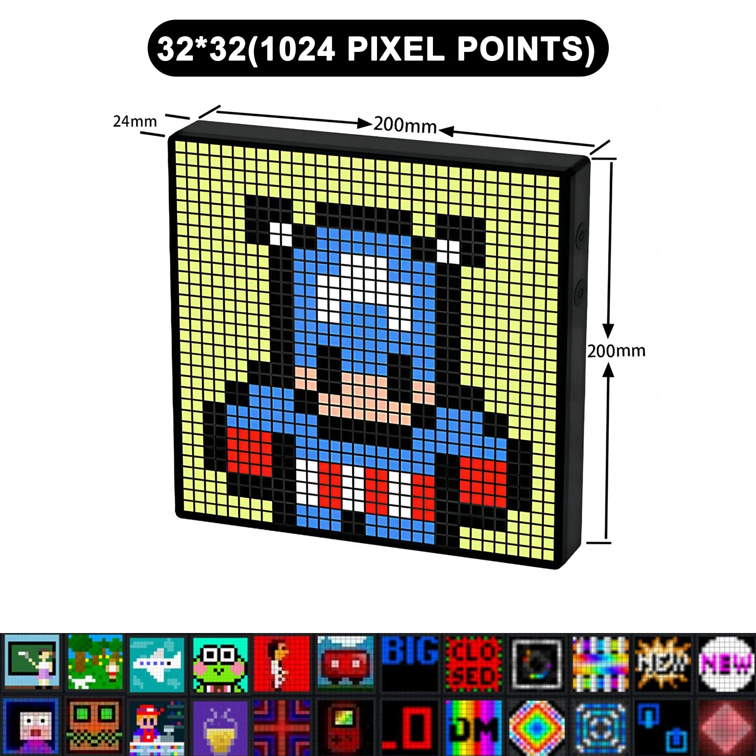 Smart LED Matrix Pixel Display /RGB/