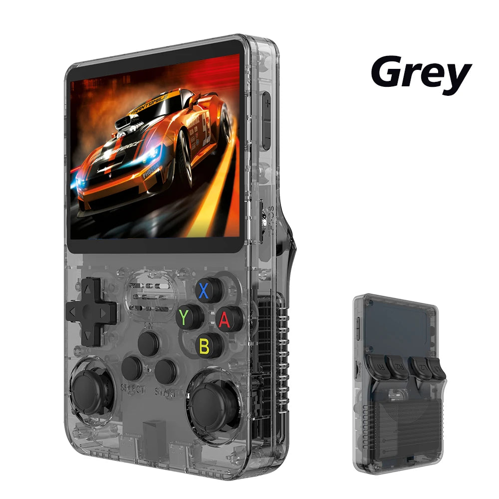 Ultimate Open Source R36S Retro Handheld Game Console - 3.5" IPS Screen, 64GB/128GB Games, Portable Gaming on the Go!