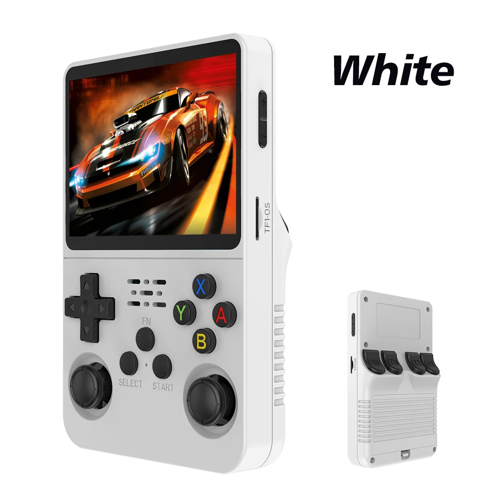 Ultimate Open Source R36S Retro Handheld Game Console - 3.5" IPS Screen, 64GB/128GB Games, Portable Gaming on the Go!