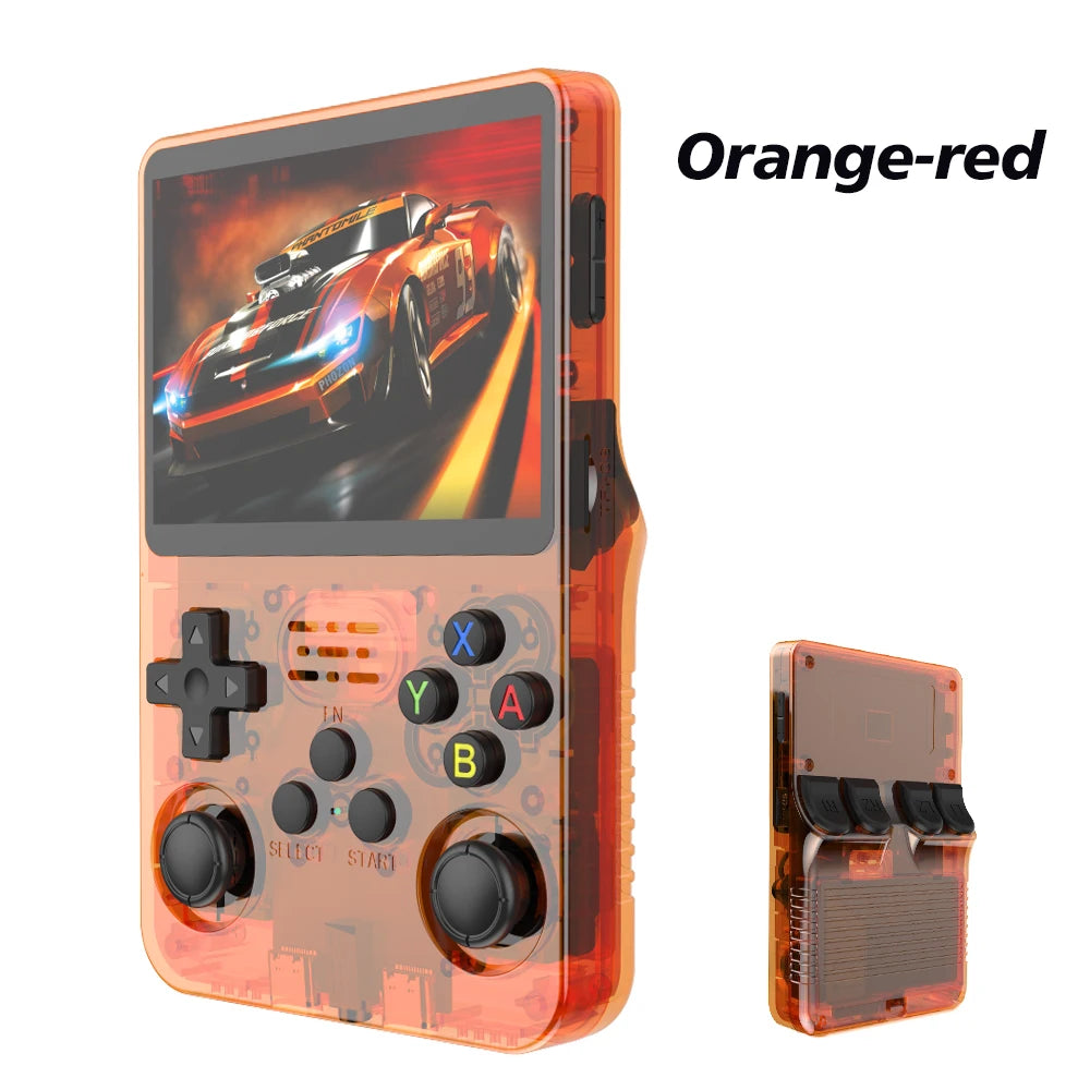 Ultimate Open Source R36S Retro Handheld Game Console - 3.5" IPS Screen, 64GB/128GB Games, Portable Gaming on the Go!