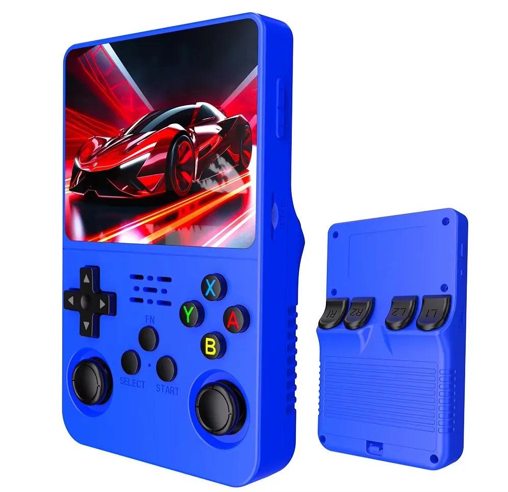 Ultimate Open Source R36S Retro Handheld Game Console - 3.5" IPS Screen, 64GB/128GB Games, Portable Gaming on the Go!