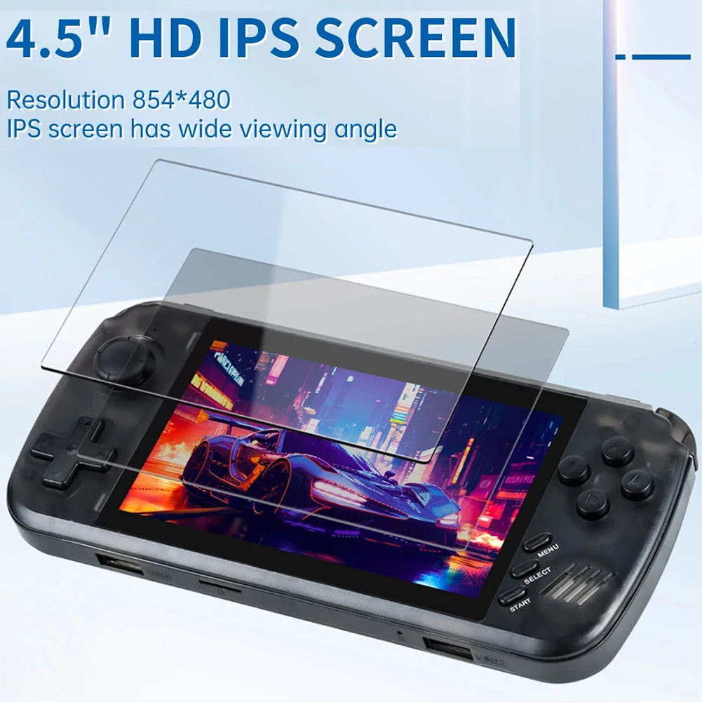 X39 Pro Portable Handheld Game Console - Play 4000+ Games on a 4.5-Inch Screen!